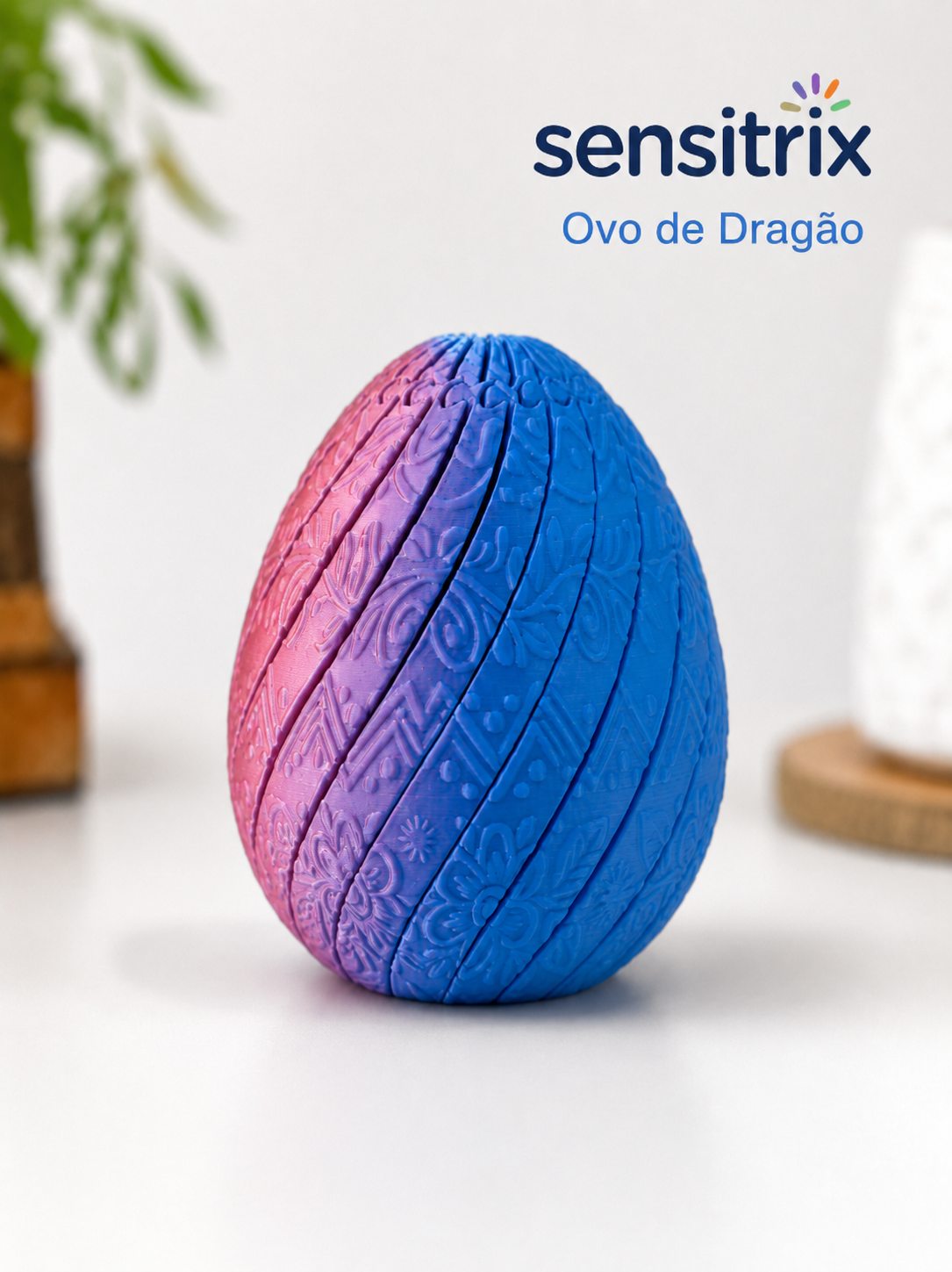 Ovo de Dragão Texturizado