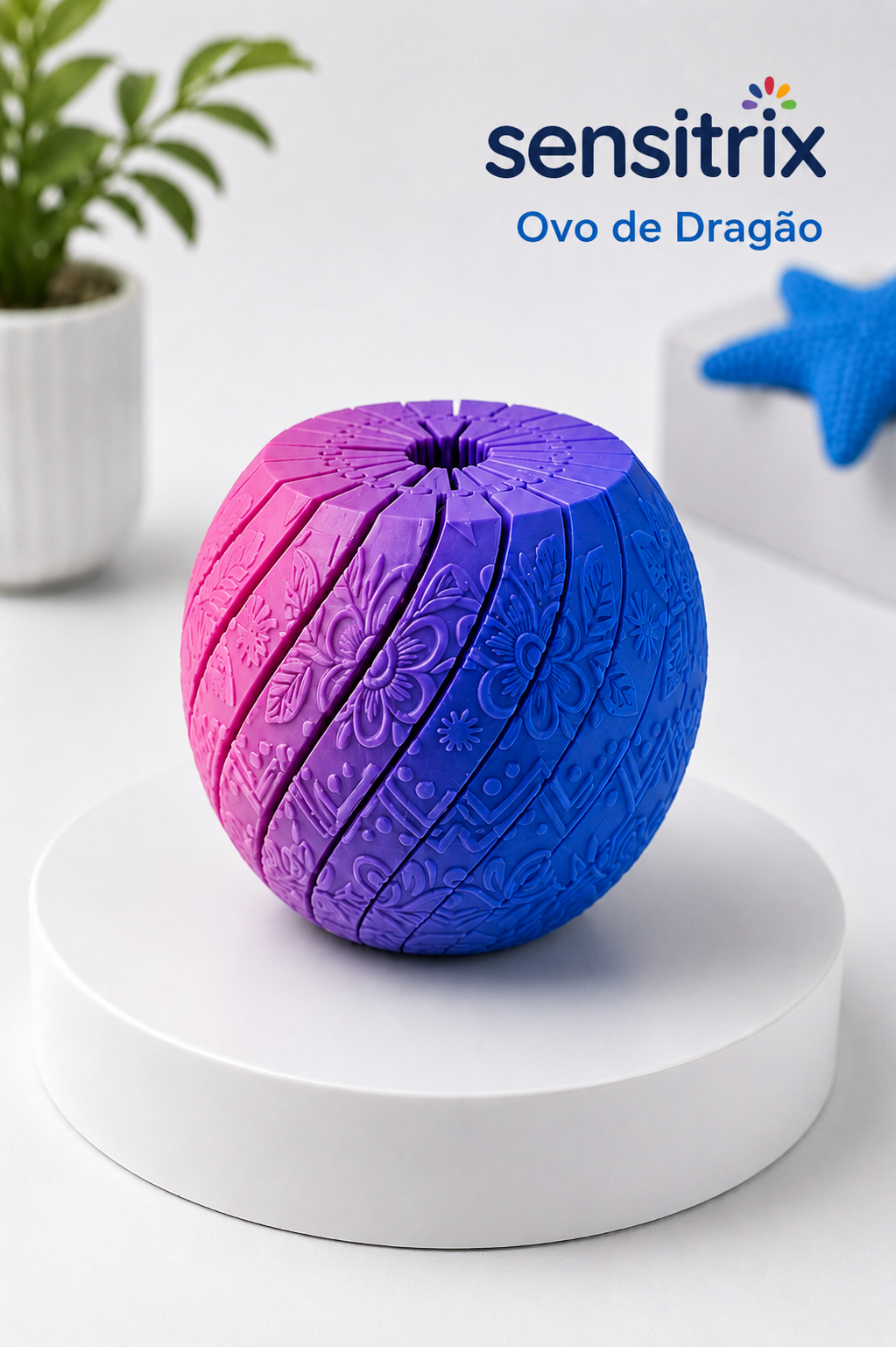 Ovo de Dragão Texturizado