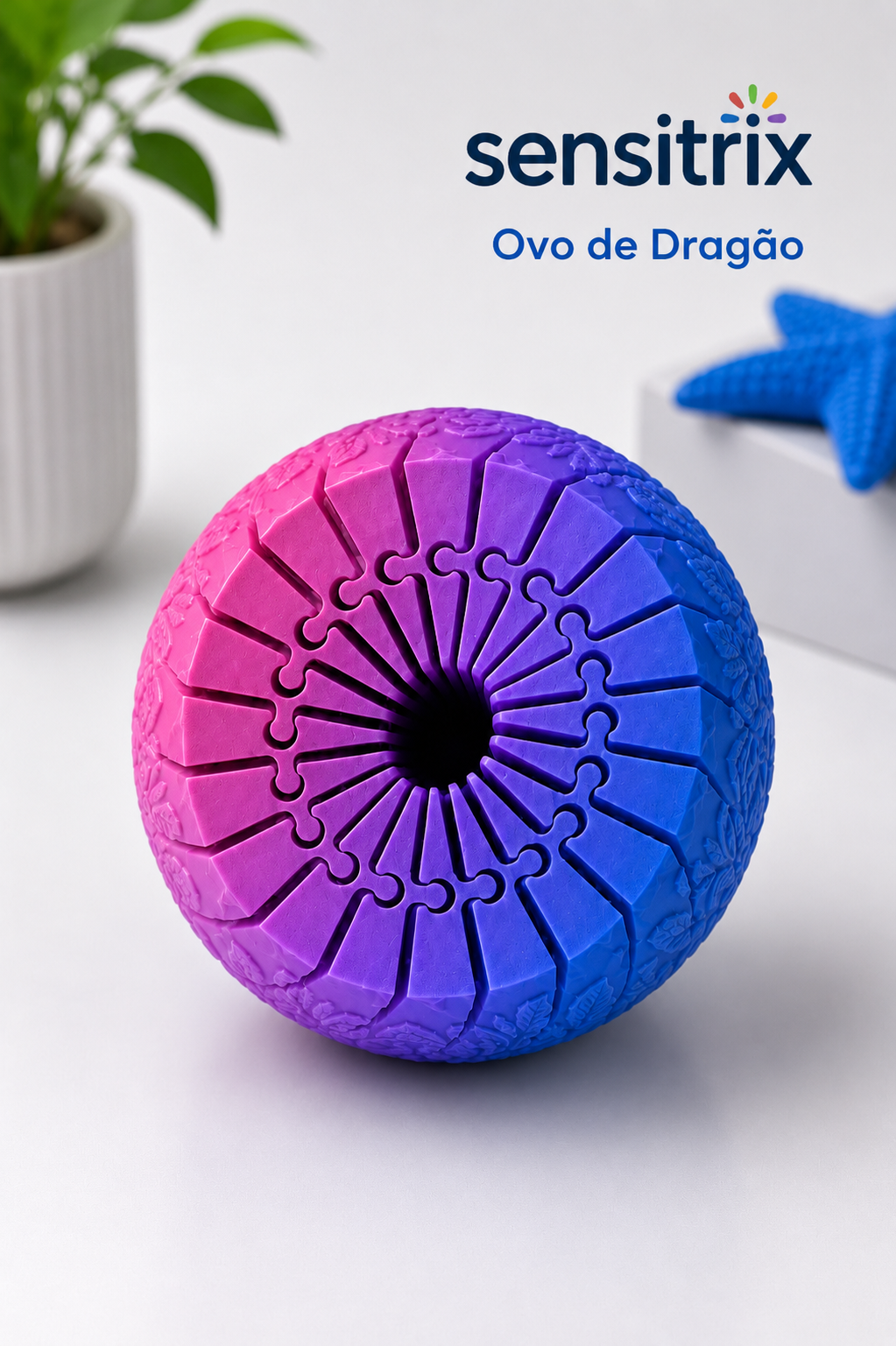 Ovo de Dragão Texturizado