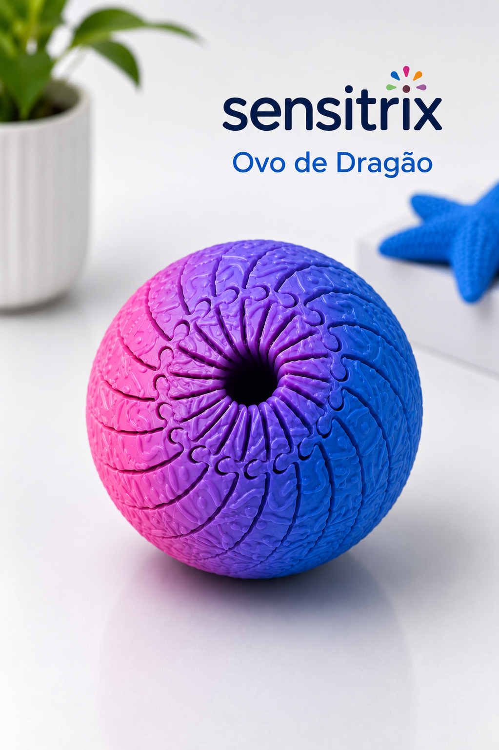 Ovo de Dragão Texturizado